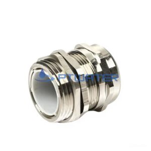 Ốc siết cáp PG đồng mạ niken PG21